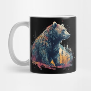 Abstract bear Mug